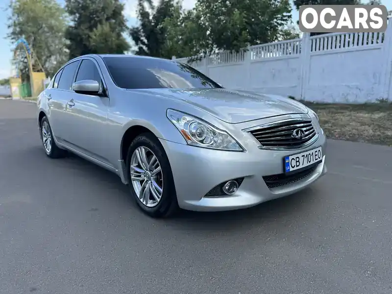 Седан Infiniti G25 2012 2.5 л. Автомат обл. Чернігівська, Прилуки - Фото 1/15