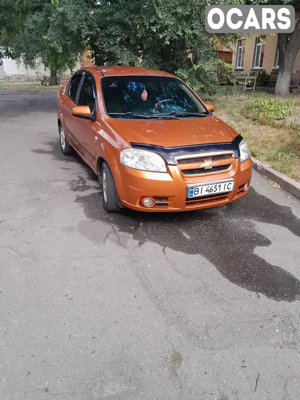 Седан Chevrolet Aveo 2008 1.6 л. Ручна / Механіка обл. Полтавська, Полтава - Фото 1/9