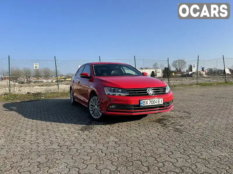 Седан Volkswagen Jetta 2014 1.8 л. Типтроник обл. Хмельницкая, Хмельницкий - Фото 1/21