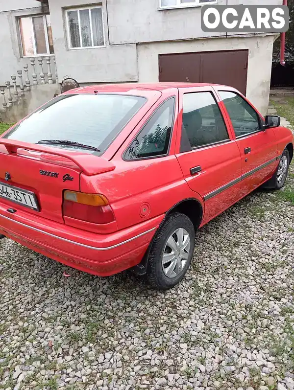 Хетчбек Ford Escort 1991 1.4 л. Ручна / Механіка обл. Тернопільська, Чортків - Фото 1/13