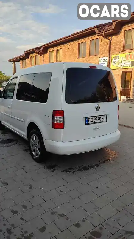 Минивэн Volkswagen Caddy 2009 1.9 л. Ручная / Механика обл. Тернопольская, Лановцы - Фото 1/8