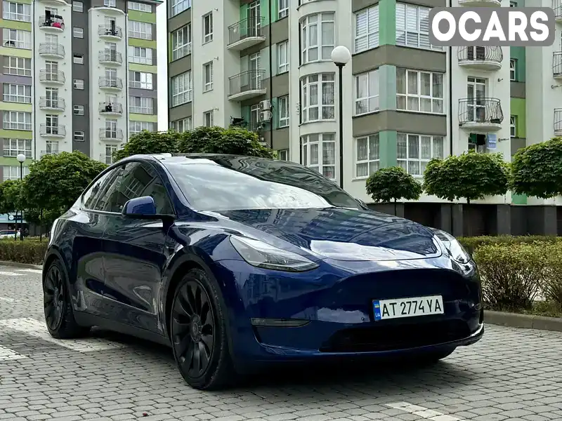 Внедорожник / Кроссовер Tesla Model Y 2022 null_content л. Автомат обл. Ивано-Франковская, Ивано-Франковск - Фото 1/16