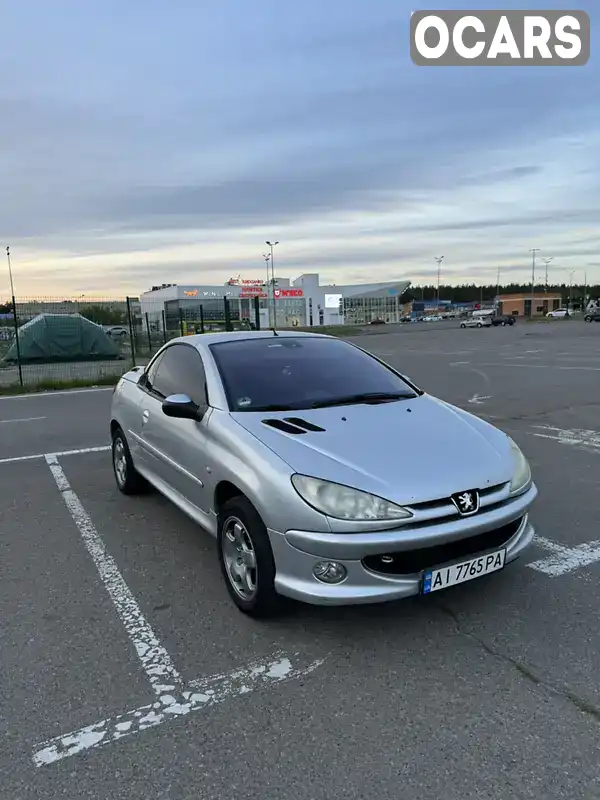 Кабриолет Peugeot 206 2003 1.59 л. Ручная / Механика обл. Киевская, Киев - Фото 1/18