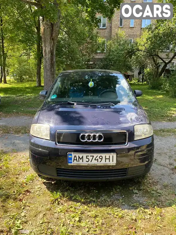 Хетчбек Audi A2 2002 1.4 л. Ручна / Механіка обл. Житомирська, Звягель - Фото 1/12