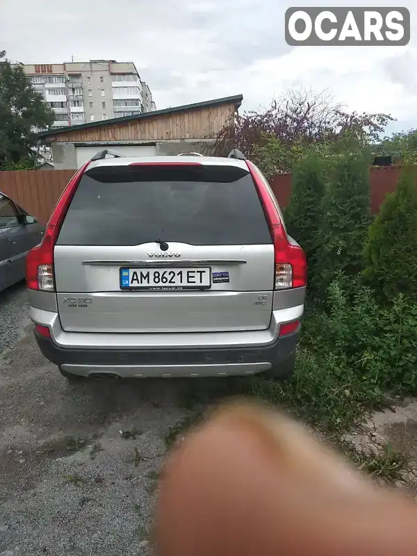 Внедорожник / Кроссовер Volvo XC90 2008 2.4 л. Ручная / Механика обл. Житомирская, Звягель - Фото 1/4