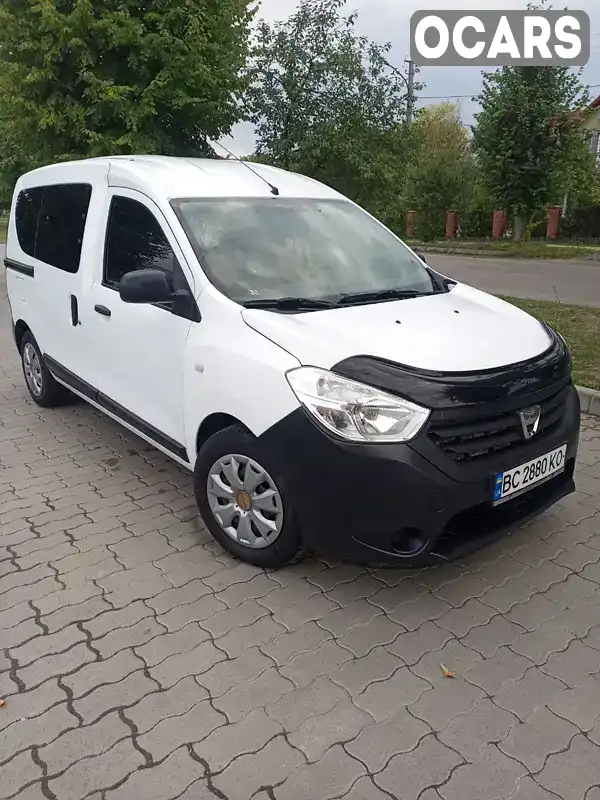 Минивэн Dacia Dokker 2014 1.5 л. Ручная / Механика обл. Львовская, Сокаль - Фото 1/21