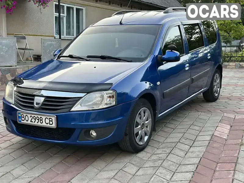 Седан Dacia Logan 2011 1.6 л. Ручна / Механіка обл. Тернопільська, Тернопіль - Фото 1/15