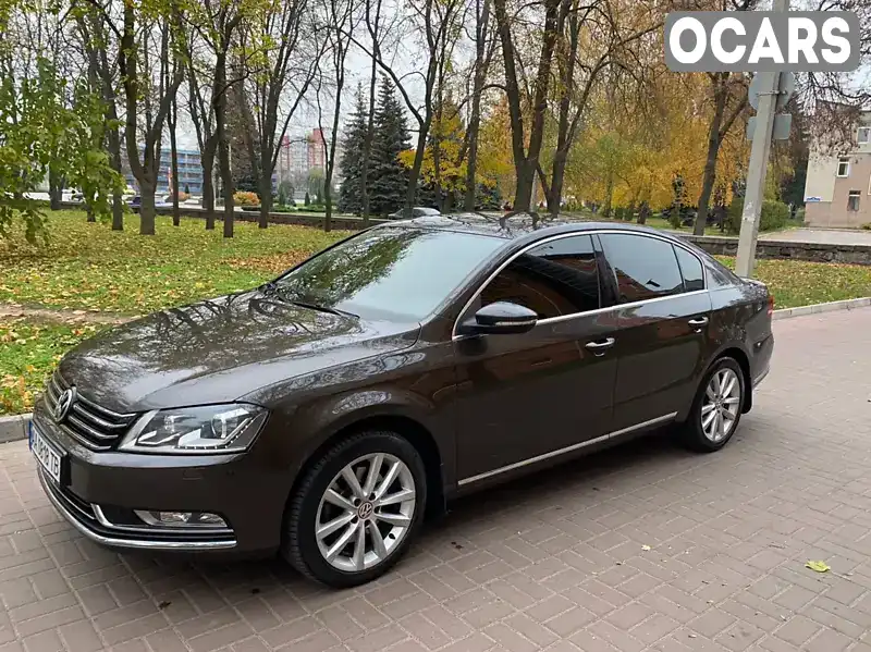 Седан Volkswagen Passat 2013 1.8 л. Робот обл. Киевская, Киев - Фото 1/21