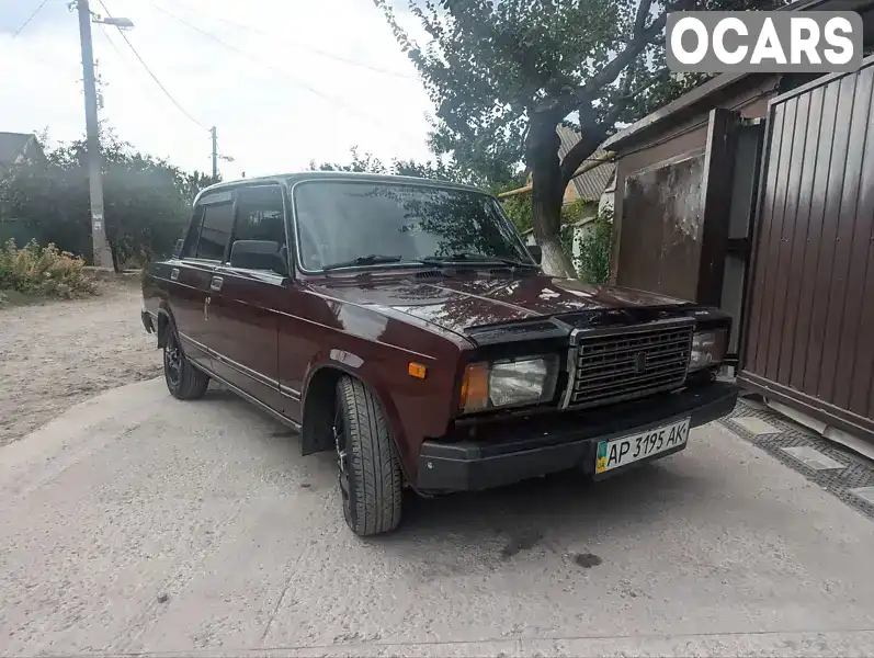 Седан ВАЗ / Lada 2107 2005 1.5 л. Ручная / Механика обл. Запорожская, Запорожье - Фото 1/16