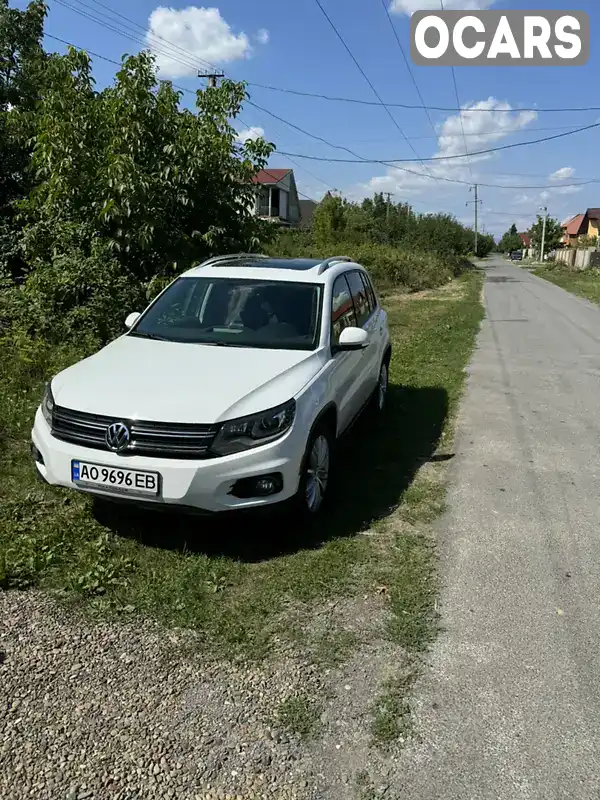 Позашляховик / Кросовер Volkswagen Tiguan 2015 1.98 л. Автомат обл. Закарпатська, Ужгород - Фото 1/10