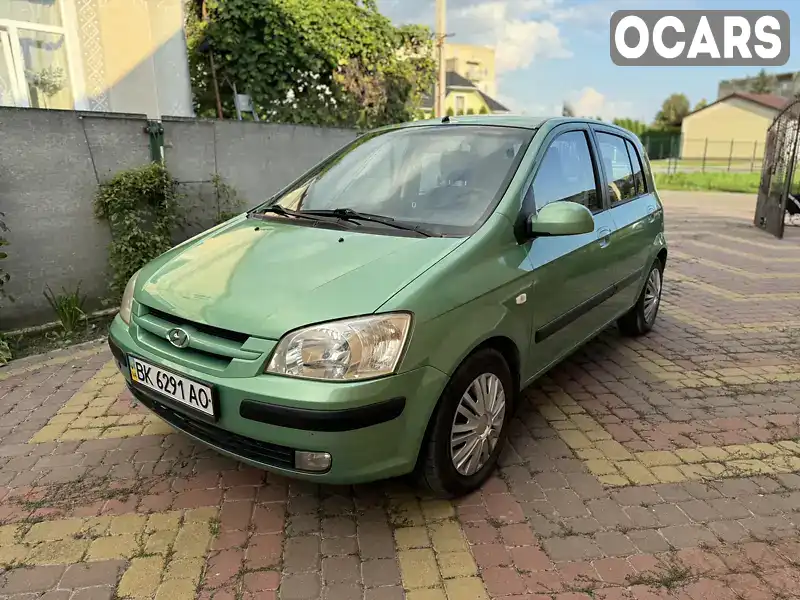 Хетчбек Hyundai Getz 2004 1.34 л. Ручна / Механіка обл. Рівненська, Млинів - Фото 1/21