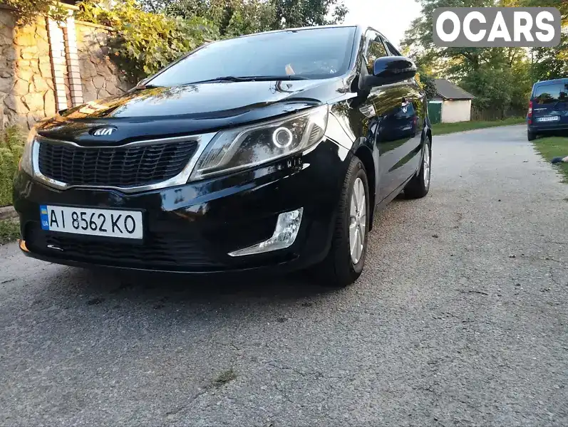 Седан Kia Rio 2013 1.59 л. Ручная / Механика обл. Киевская, Барышевка - Фото 1/21