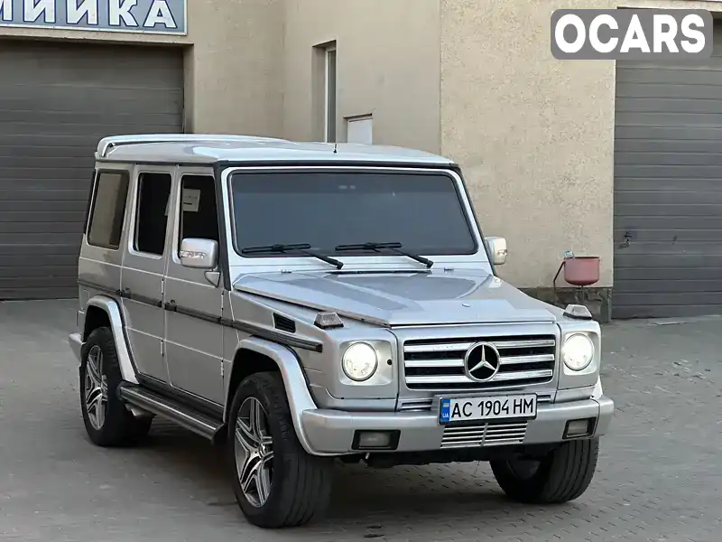 Позашляховик / Кросовер Mercedes-Benz G-Class 2003 4 л. Автомат обл. Волинська, Нововолинськ - Фото 1/21