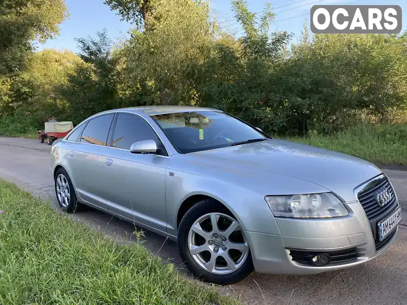 Седан Audi A6 2007 2.39 л. Вариатор обл. Житомирская, Коростень - Фото 1/16