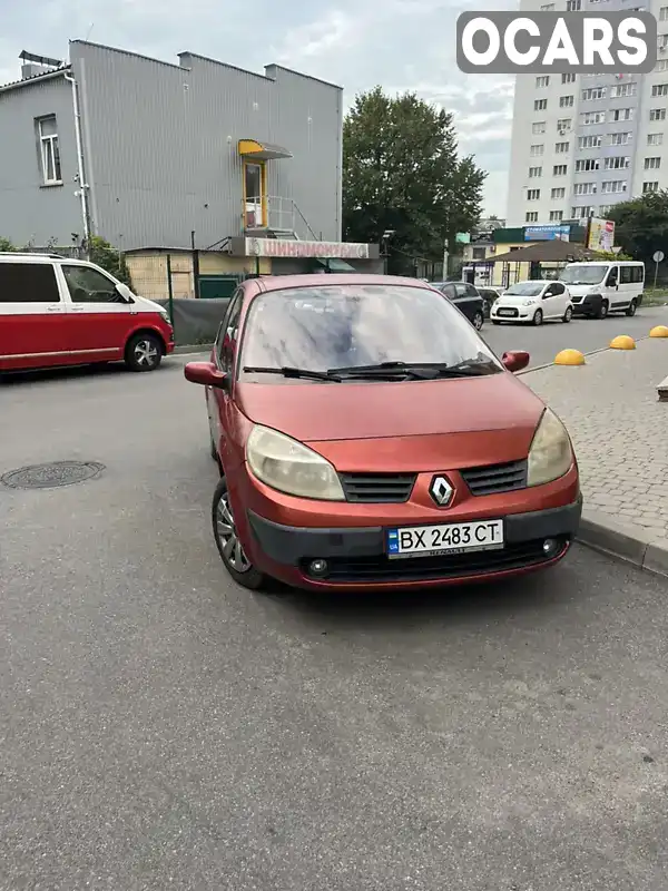 Мінівен Renault Scenic 2005 1.6 л. Ручна / Механіка обл. Хмельницька, Хмельницький - Фото 1/7