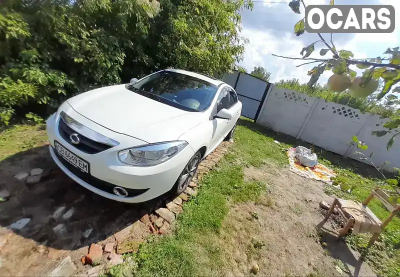 Седан Renault Fluence 2012 1.6 л. Автомат обл. Черниговская, Куликовка - Фото 1/21