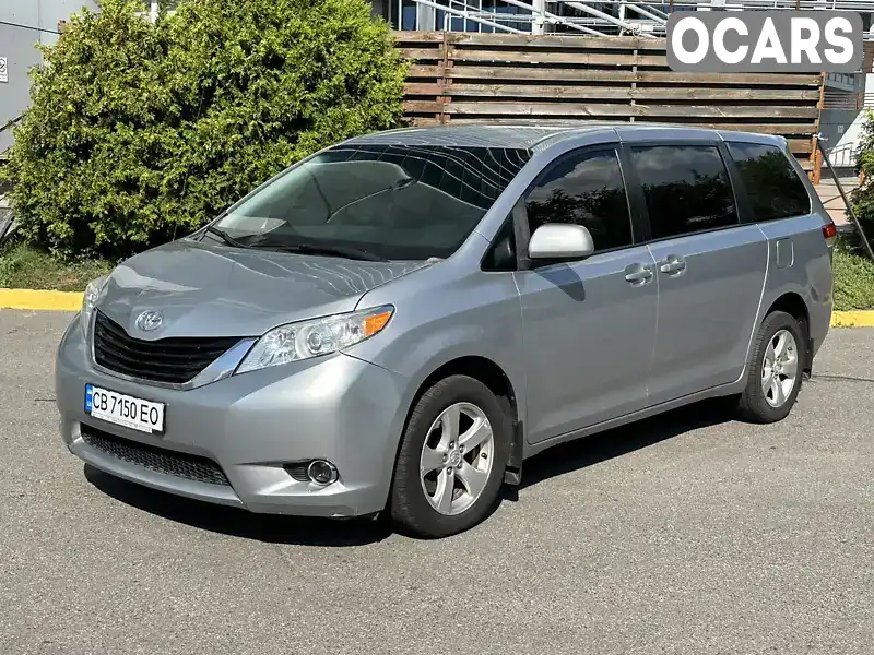 Мінівен Toyota Sienna 2014 3.5 л. Автомат обл. Чернігівська, Прилуки - Фото 1/21