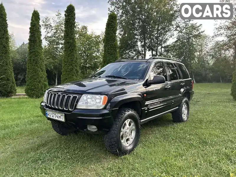 Позашляховик / Кросовер Jeep Grand Cherokee 2002 2.69 л. Автомат обл. Закарпатська, Тячів - Фото 1/21