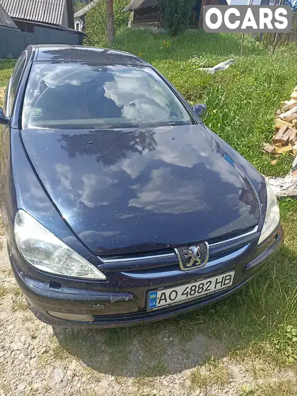 Седан Peugeot 607 2000 2.23 л. Ручная / Механика обл. Закарпатская, location.city.chorna_tysa - Фото 1/5