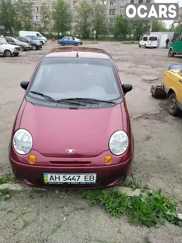 Хетчбек Daewoo Matiz 2008 0.8 л. Ручна / Механіка обл. Донецька, Дружківка - Фото 1/7