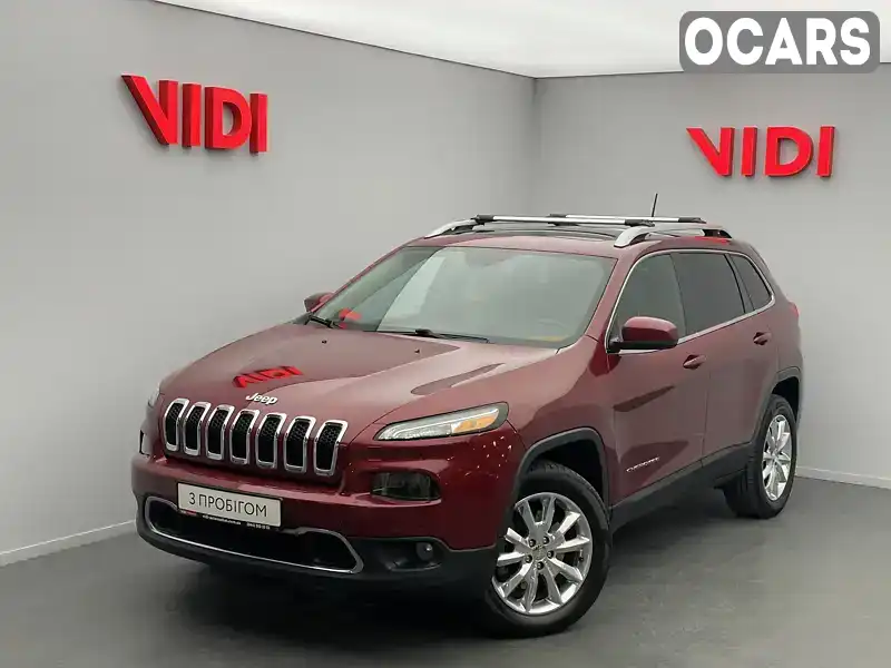 Позашляховик / Кросовер Jeep Cherokee 2015 3.2 л. Автомат обл. Київська, Київ - Фото 1/21