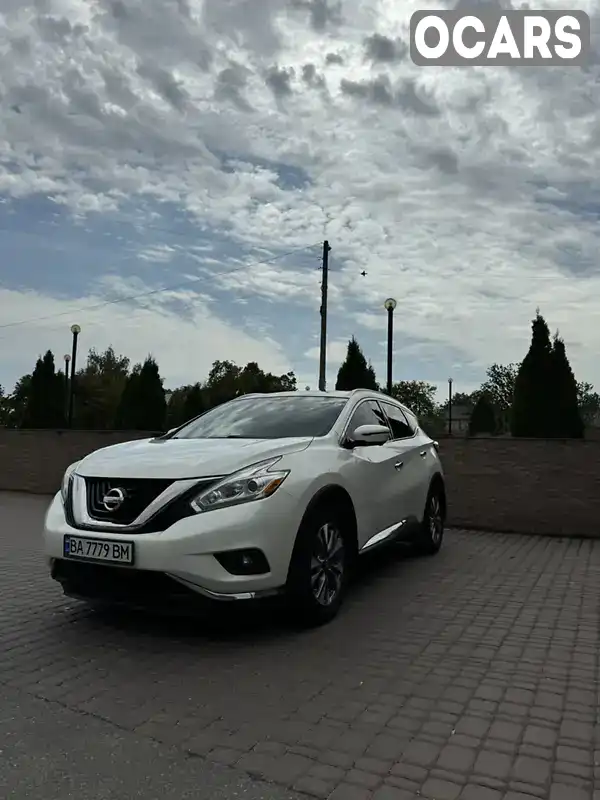 Позашляховик / Кросовер Nissan Murano 2016 3.5 л. Варіатор обл. Кіровоградська, Новгородка - Фото 1/21