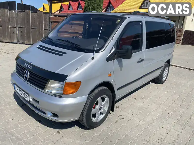 Мінівен Mercedes-Benz Vito 2000 2.2 л. Ручна / Механіка обл. Чернівецька, Хотин - Фото 1/21