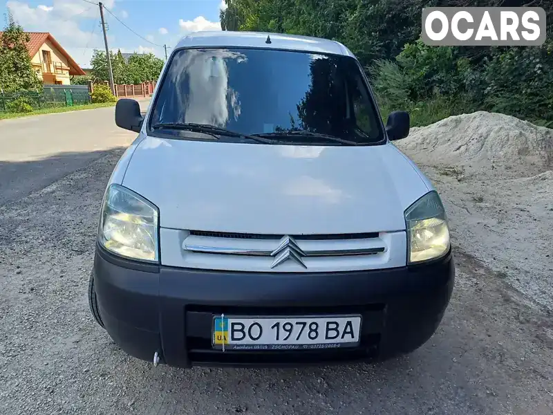 Минивэн Citroen Berlingo 2006 2 л. Ручная / Механика обл. Тернопольская, Тернополь - Фото 1/21