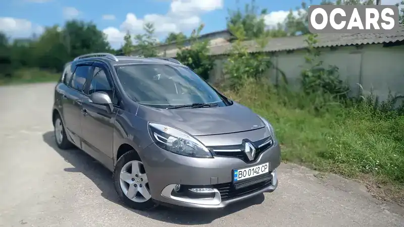 Минивэн Renault Megane Scenic 2016 1.5 л. Ручная / Механика обл. Тернопольская, Тернополь - Фото 1/21