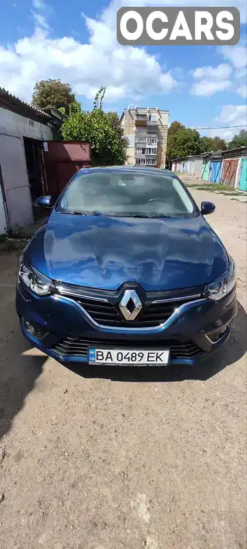 Седан Renault Megane 2017 1.46 л. Робот обл. Кировоградская, location.city.smoline - Фото 1/20