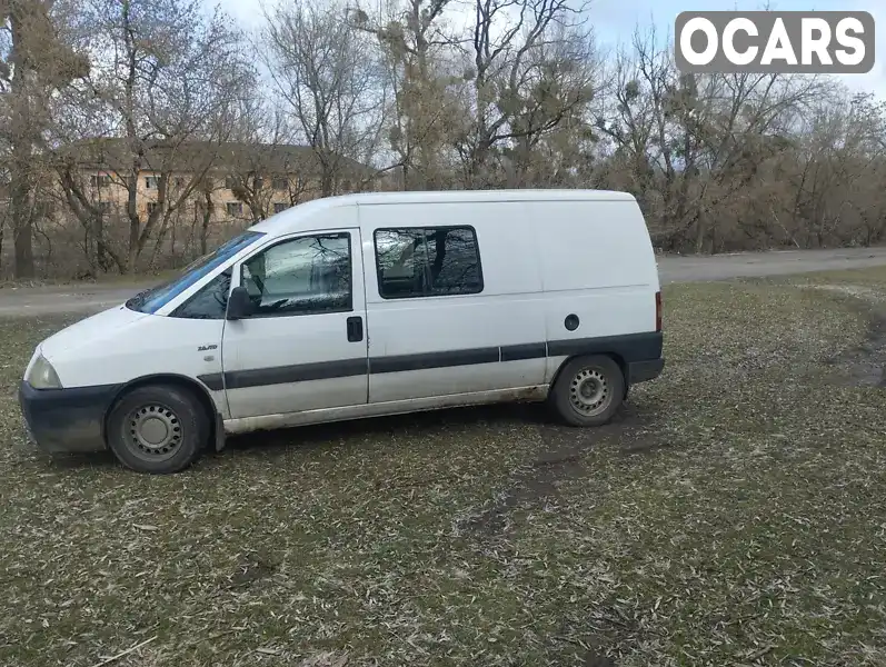 Минивэн Fiat Scudo 2005 2 л. Ручная / Механика обл. Черкасская, Звенигородка - Фото 1/4