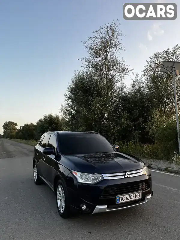 Позашляховик / Кросовер Mitsubishi Outlander 2014 2.36 л. Варіатор обл. Львівська, Жовква - Фото 1/21