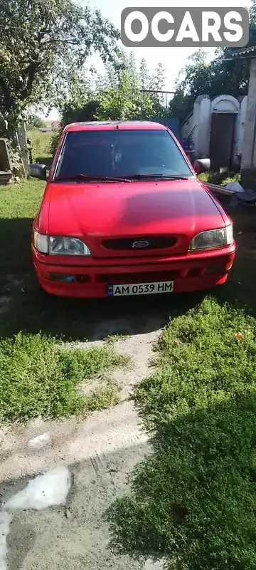 Хэтчбек Ford Escort 1994 1.6 л. Ручная / Механика обл. Житомирская, Бердичев - Фото 1/4