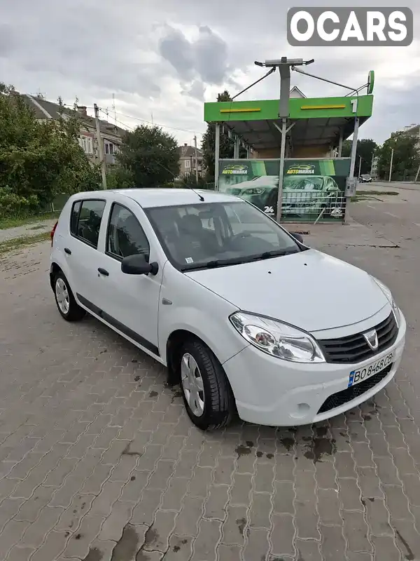 Хэтчбек Dacia Sandero 2012 1.15 л. Ручная / Механика обл. Тернопольская, location.city.khorostkiv - Фото 1/9