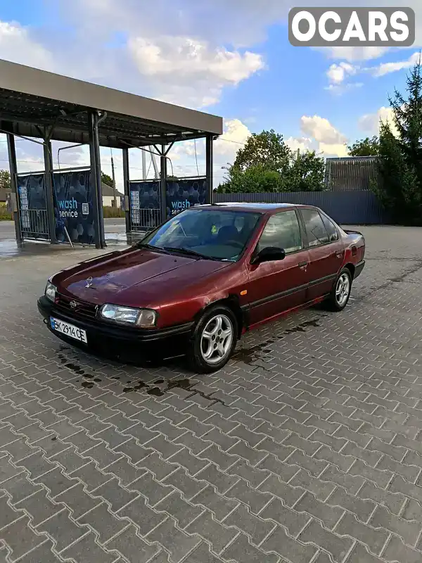 Седан Nissan Primera 1991 1.6 л. Ручная / Механика обл. Тернопольская, Лановцы - Фото 1/21