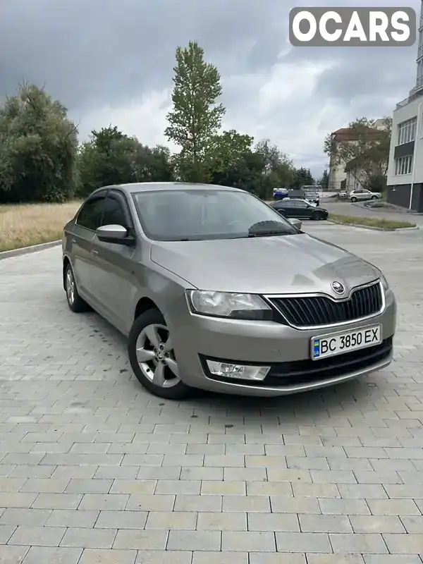 Ліфтбек Skoda Rapid 2013 1.6 л. Ручна / Механіка обл. Львівська, Львів - Фото 1/14