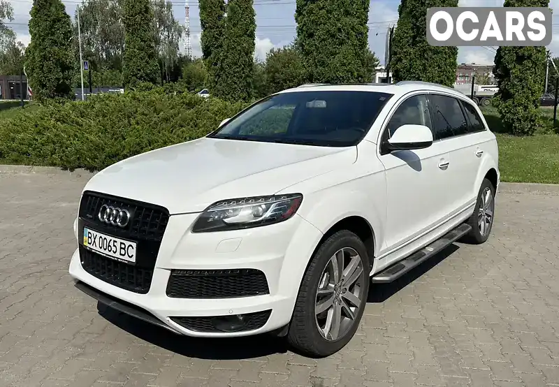 Позашляховик / Кросовер Audi Q7 2013 3 л. обл. Хмельницька, Хмельницький - Фото 1/21