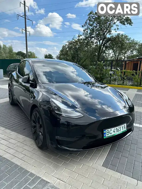 Внедорожник / Кроссовер Tesla Model Y 2021 null_content л. Автомат обл. Львовская, Львов - Фото 1/21