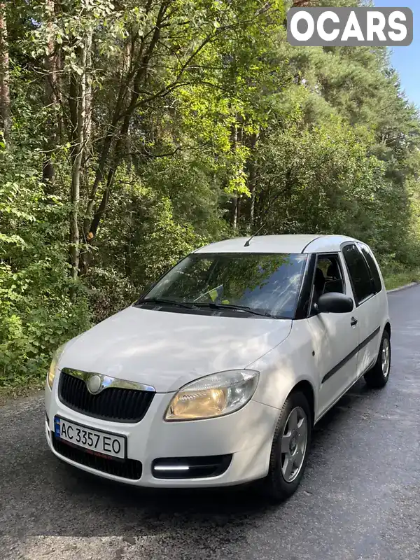 Микровэн Skoda Roomster 2008 1.2 л. Ручная / Механика обл. Волынская, Ковель - Фото 1/9