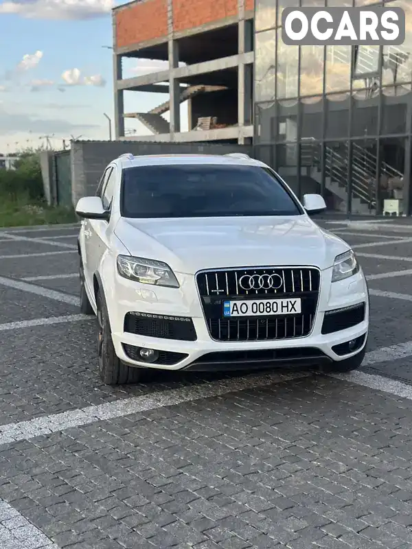 Позашляховик / Кросовер Audi Q7 2013 2.97 л. Автомат обл. Закарпатська, Хуст - Фото 1/22