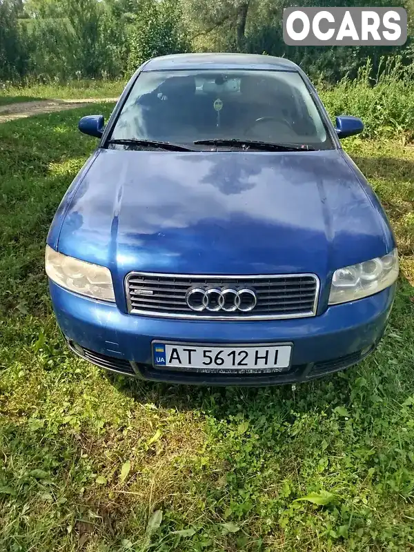 Седан Audi A4 2001 2 л. Ручна / Механіка обл. Чернівецька, Сторожинець - Фото 1/11