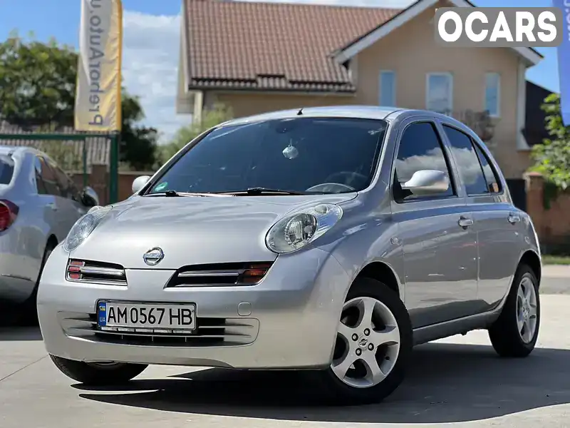 Хэтчбек Nissan Micra 2003 1.24 л. Ручная / Механика обл. Житомирская, Бердичев - Фото 1/21