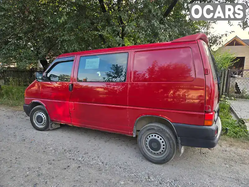 Мінівен Volkswagen Transporter 1999 2.46 л. Ручна / Механіка обл. Тернопільська, Чортків - Фото 1/10