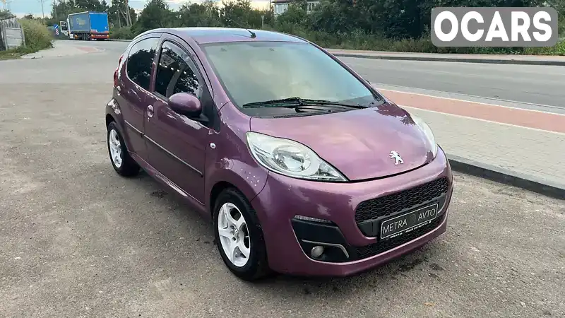 Хетчбек Peugeot 107 2014 1 л. Робот обл. Київська, Київ - Фото 1/10