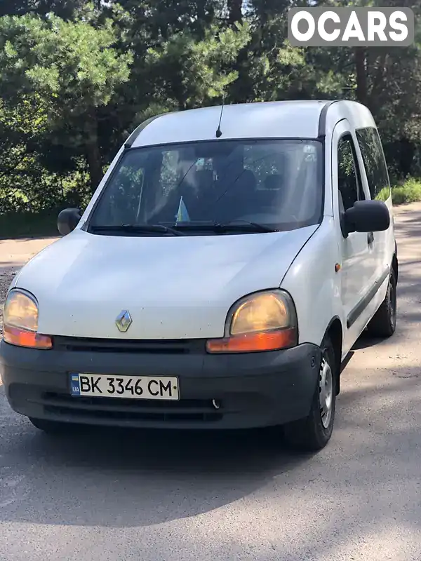 Минивэн Renault Kangoo 1998 1.87 л. Ручная / Механика обл. Ровенская, Ровно - Фото 1/11