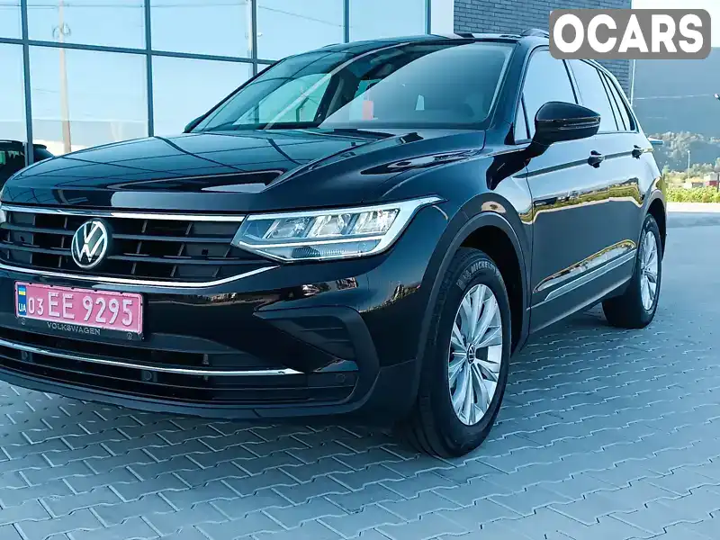 Позашляховик / Кросовер Volkswagen Tiguan 2021 1.97 л. Робот обл. Закарпатська, Хуст - Фото 1/21