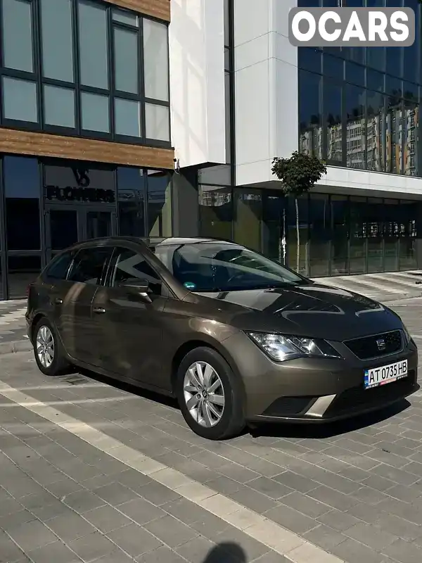 Универсал SEAT Leon 2015 1.6 л. Ручная / Механика обл. Ивано-Франковская, Ивано-Франковск - Фото 1/21