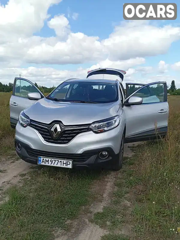 Внедорожник / Кроссовер Renault Kadjar 2017 1.46 л. Ручная / Механика обл. Житомирская, Коростень - Фото 1/14