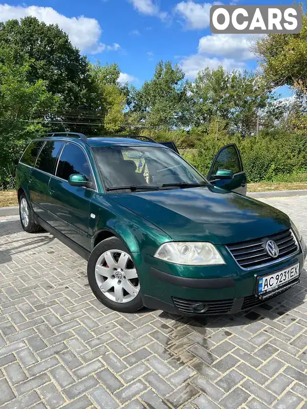 Універсал Volkswagen Passat 2002 1.9 л. Ручна / Механіка обл. Волинська, Стара Виживка - Фото 1/21