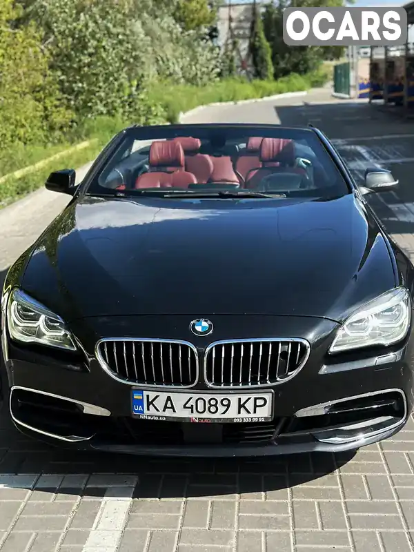 Кабриолет BMW 6 Series 2015 2.98 л. Автомат обл. Киевская, Киев - Фото 1/9